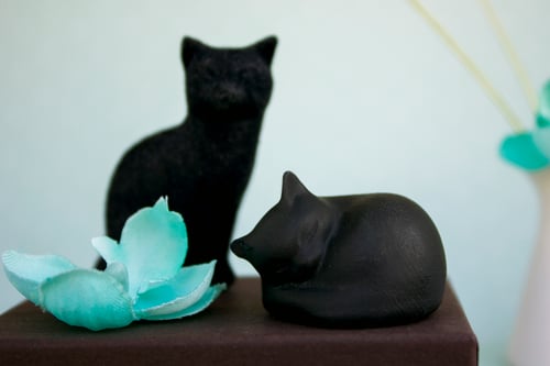 Image of Black Cat Figurine