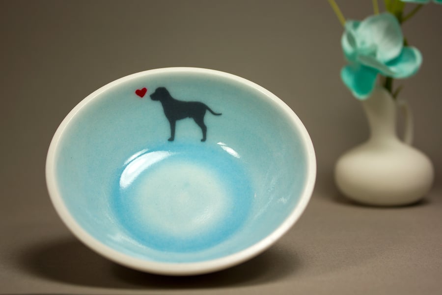 Image of Shadow Ring Bowl for Dog Lover