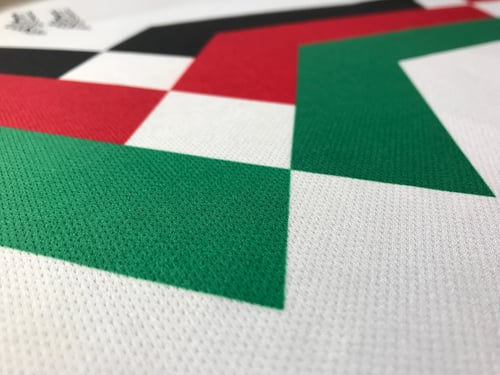 Image of Palestine White Retro Football Shirt (New Season)
