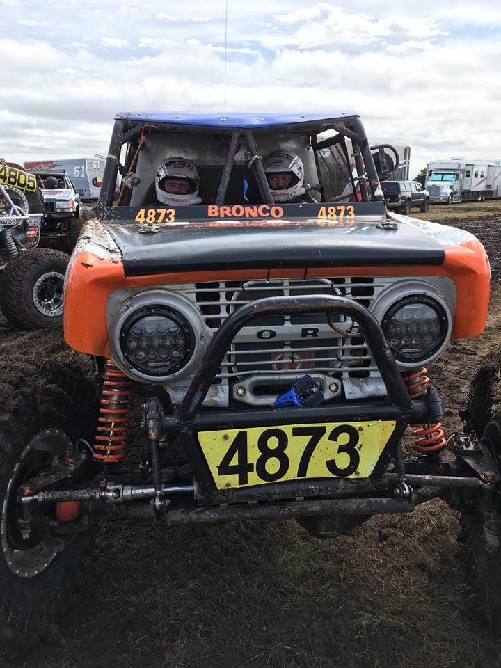 Image of Vintage "Shaky Bronco" Decal
