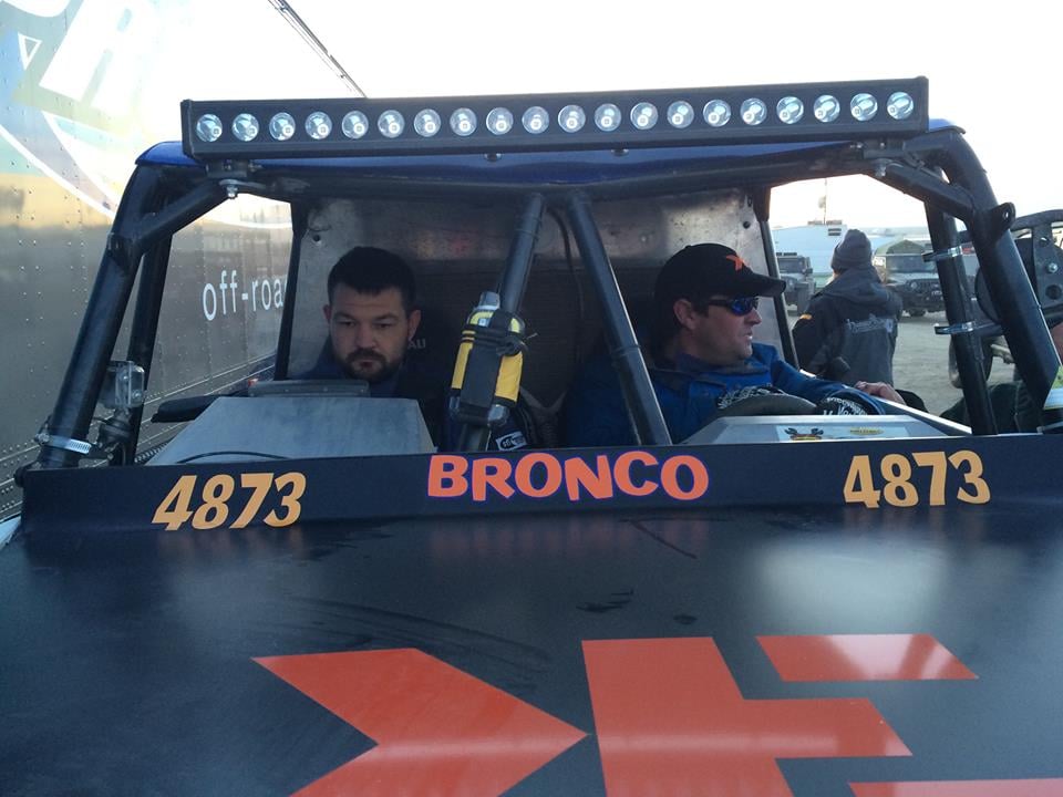 Image of Vintage "Shaky Bronco" Decal