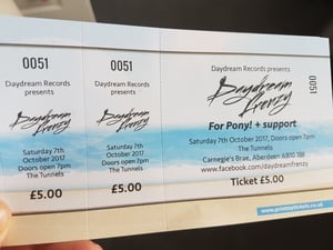 Image of Daydream Frenzy at Tunnels, Aberdeen