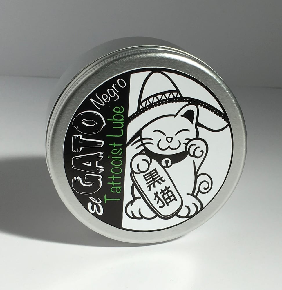 Image of El Gato Negro Tattooist Lube 100ml Artist Tin