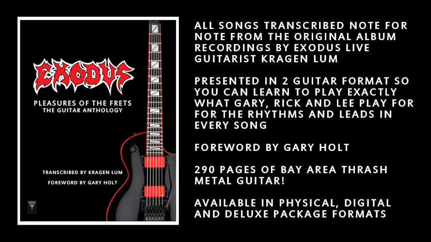 Exodus - Pleasures Of The Frets: The Guitar Anthology (eBook Edition + GP Files)