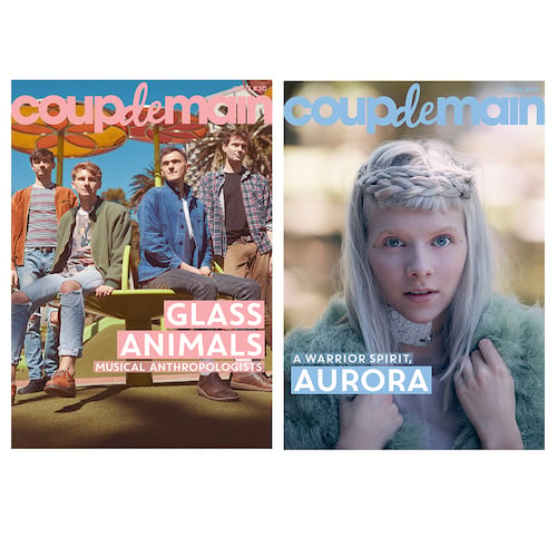 Coup De Main — Issue #20 - Glass Animals and Aurora zine bundle