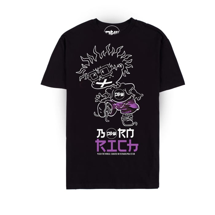 Image of PLUSH "BORN RICH" TEE (LIMITED EDITION)