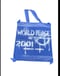 Image of World Peace 2001 Art Dep Shoulder Bags Deep Blue Colorwah