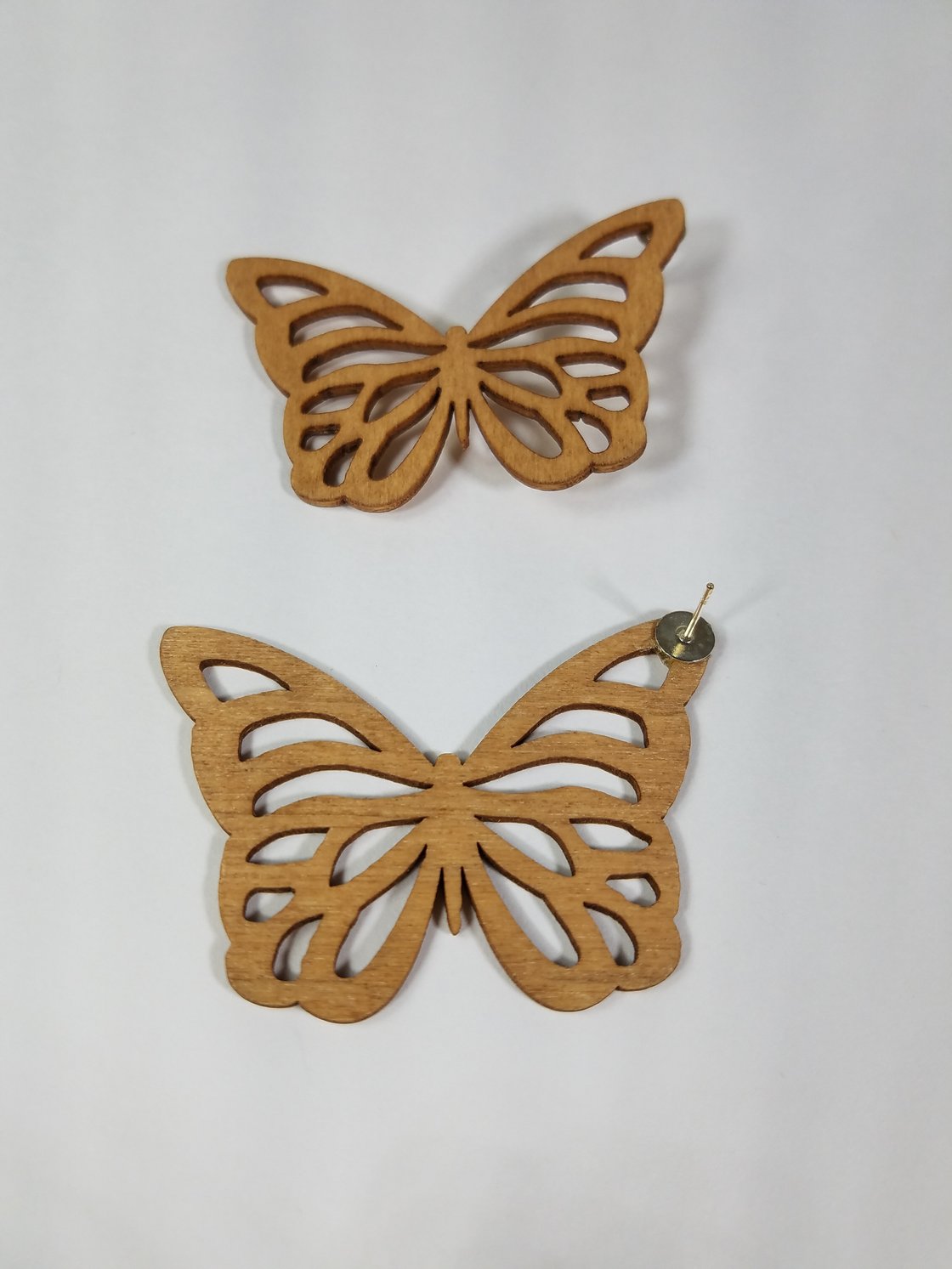 Image of Butterfly Cut-Out Studs