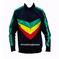 Image 1 of Rasta Stripe Jacket