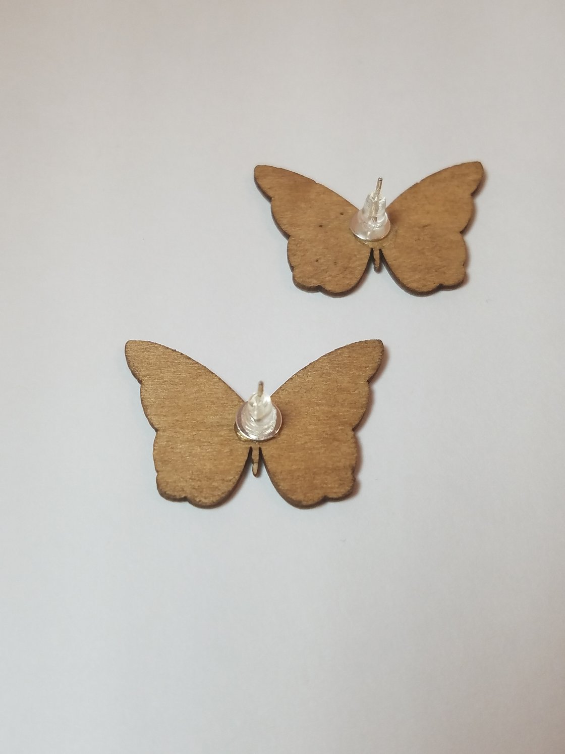 Image of Butterfly Solid Studs