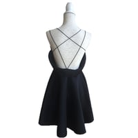 Image 1 of Cross Back Cute and Sexy Short Party Dresses, Homecoming Dresses, Short Women Dresses