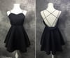 Cross Back Cute and Sexy Short Party Dresses, Homecoming Dresses, Short Women Dresses