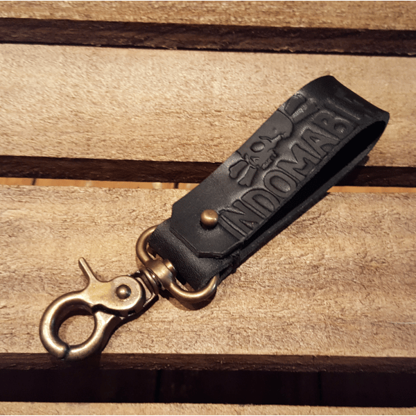 Image of Handmade belt keychain