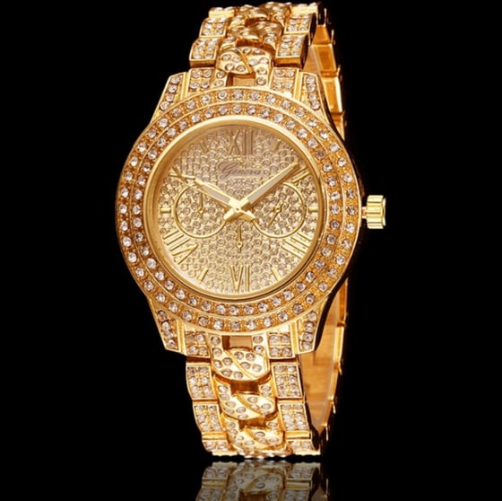 Image of Geneva Gold Watch