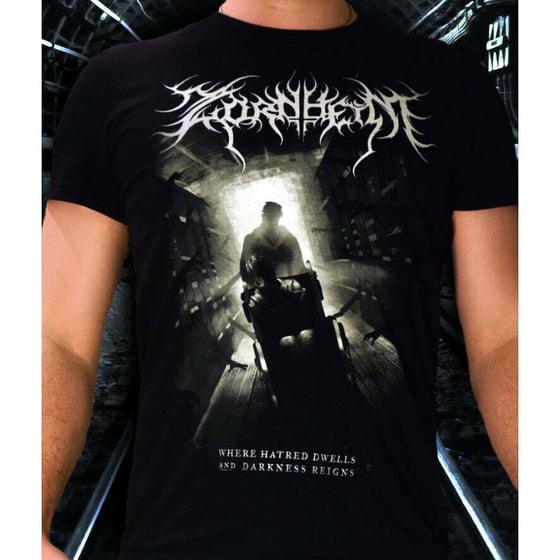 Image of Zornheym - Album art t-shirt Where Hatred Dwells and Darkness Reigns