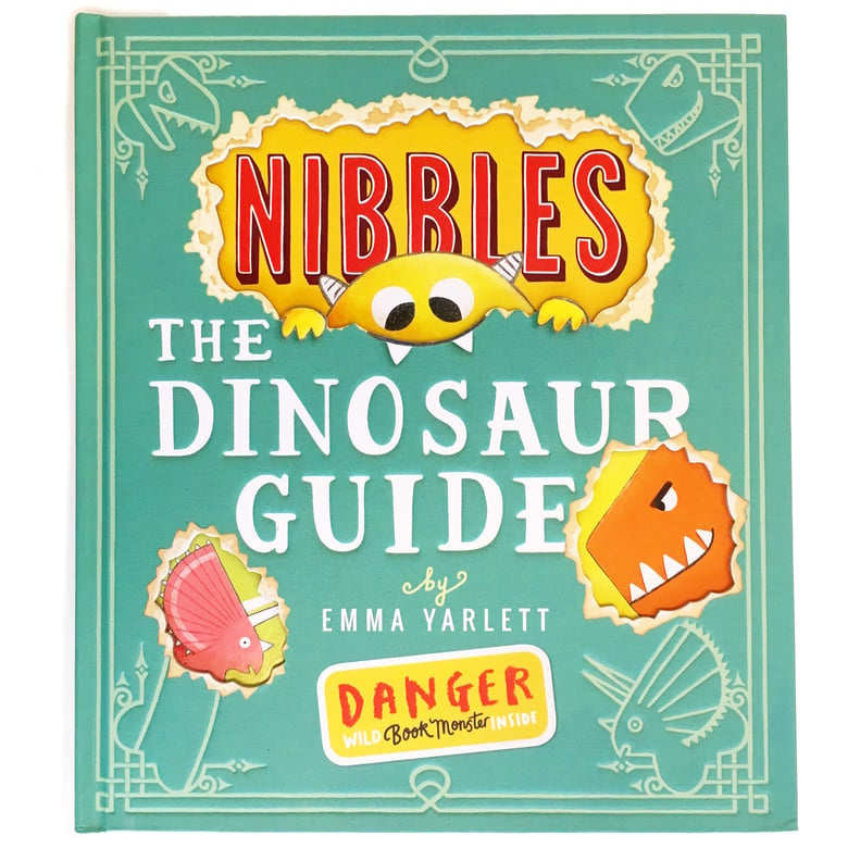 Image of Signed Hardback Book : Nibbles The Dinosaur Guide