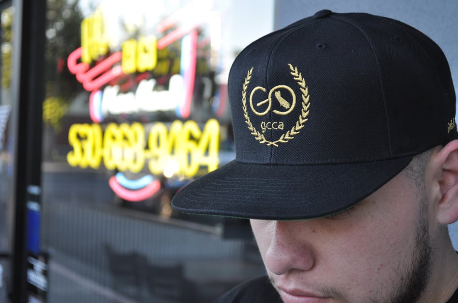 Image of GCCA logo snapbacks