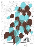 Image of Winter Leaves Screenprint