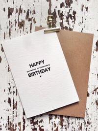 Image 3 of Bespoke Letterpress Card