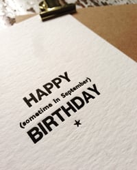 Image 1 of Bespoke Letterpress Card