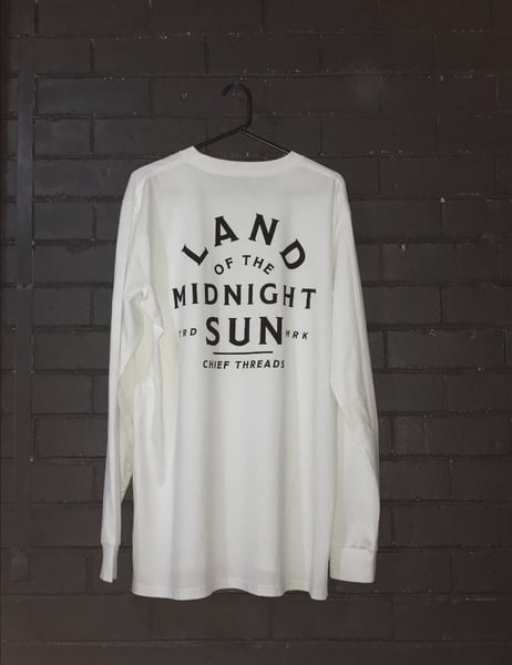 Image of Land of the Midnight sun L/S - White