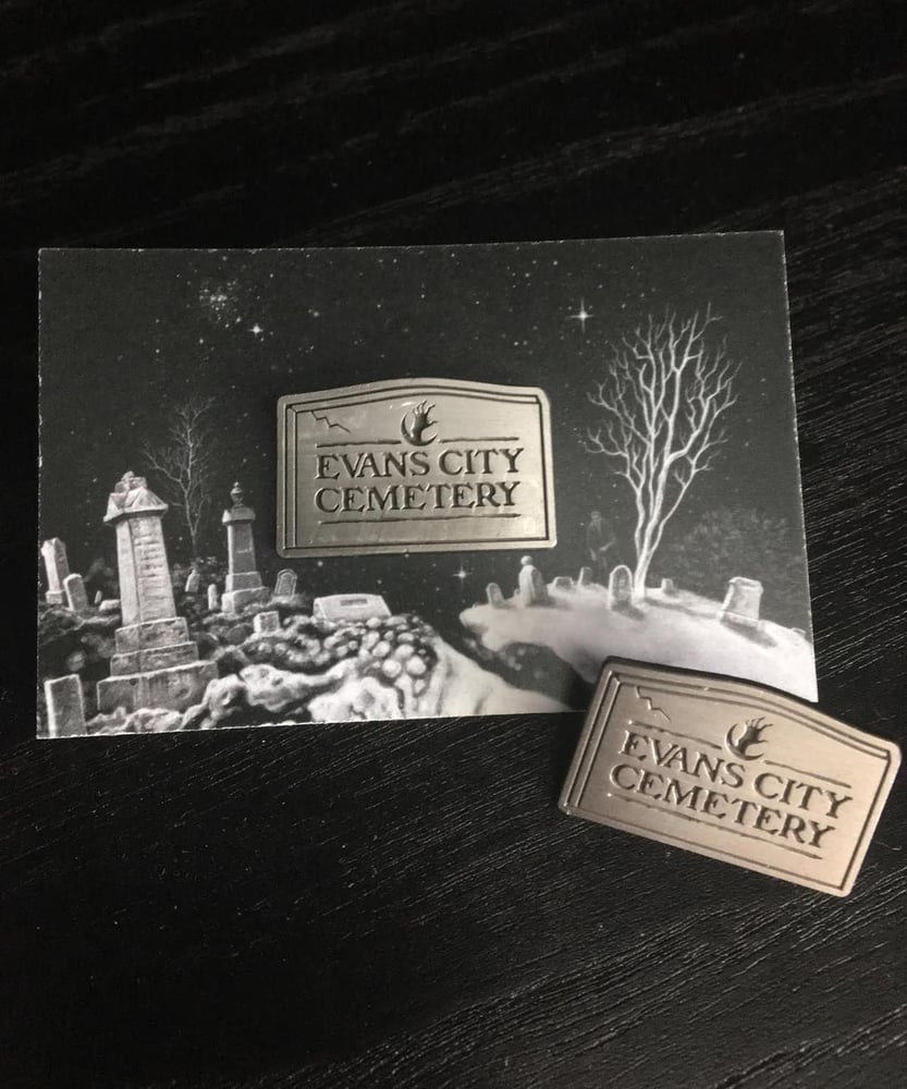 Image of Evans City Cemetery pin