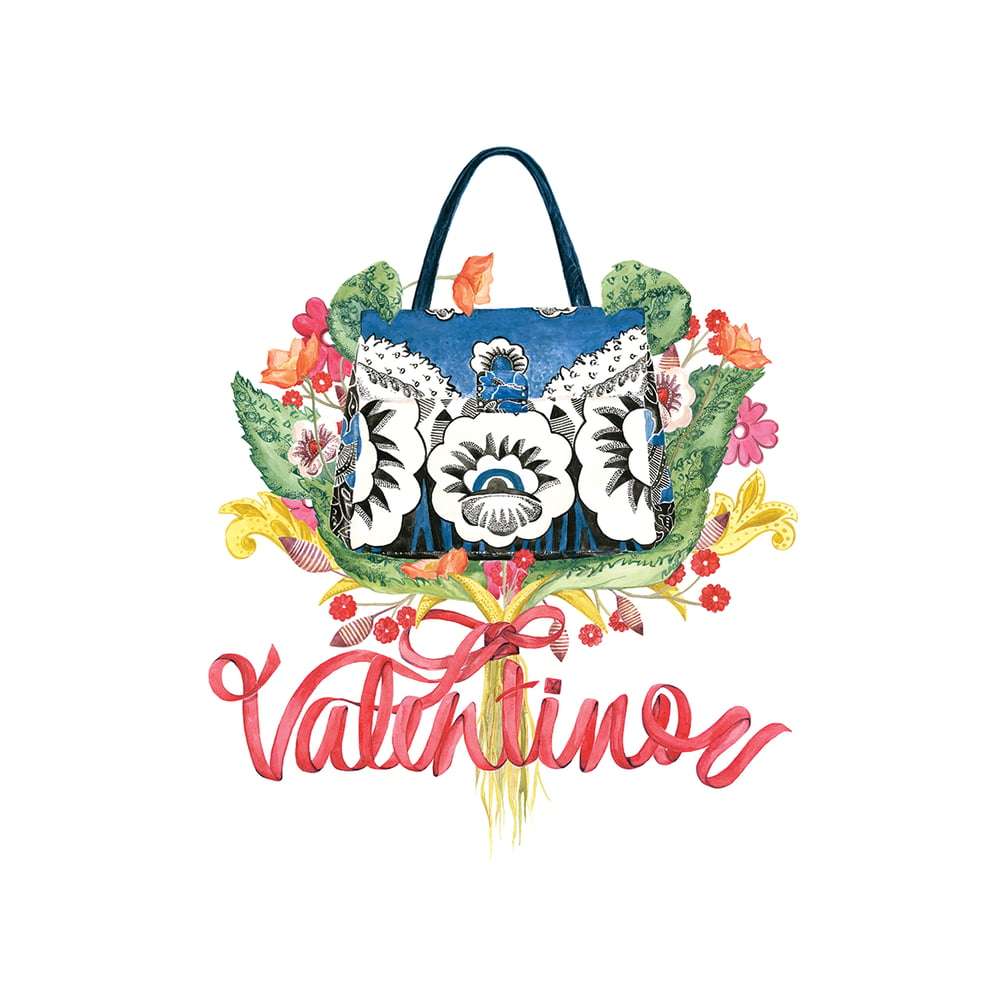 Image of Limited Edition Print - Valentino Bouquet