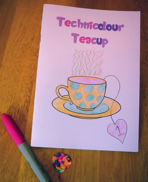 Image of Technicolour Teacup #1