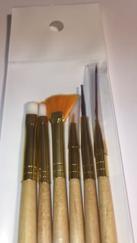 Image 1 of Nail Art Brush Set (6 pc.)