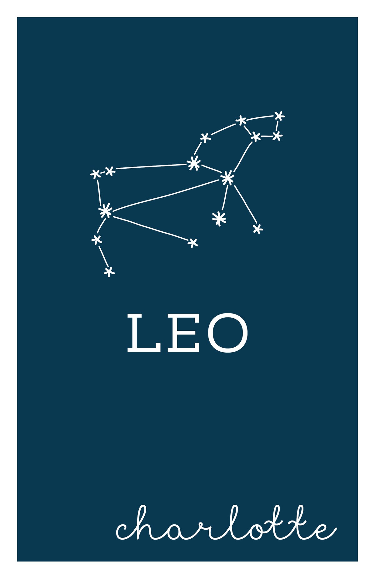 Zodiac Constellation Prints
