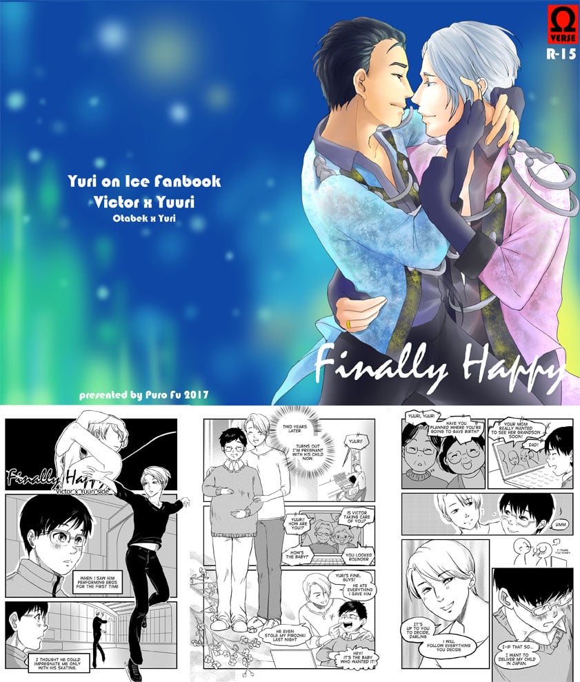 Yuri on Ice doujinshi : Finally Happy [VictUuri] | Purofu