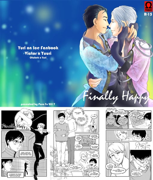 Image of Yuri on Ice doujinshi : Finally Happy [VictUuri]