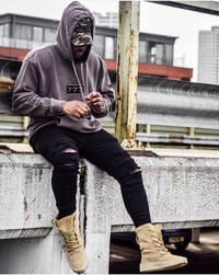 Image 3 of LUCID LOGO HOODIE VOL. II - CHOCOLATE