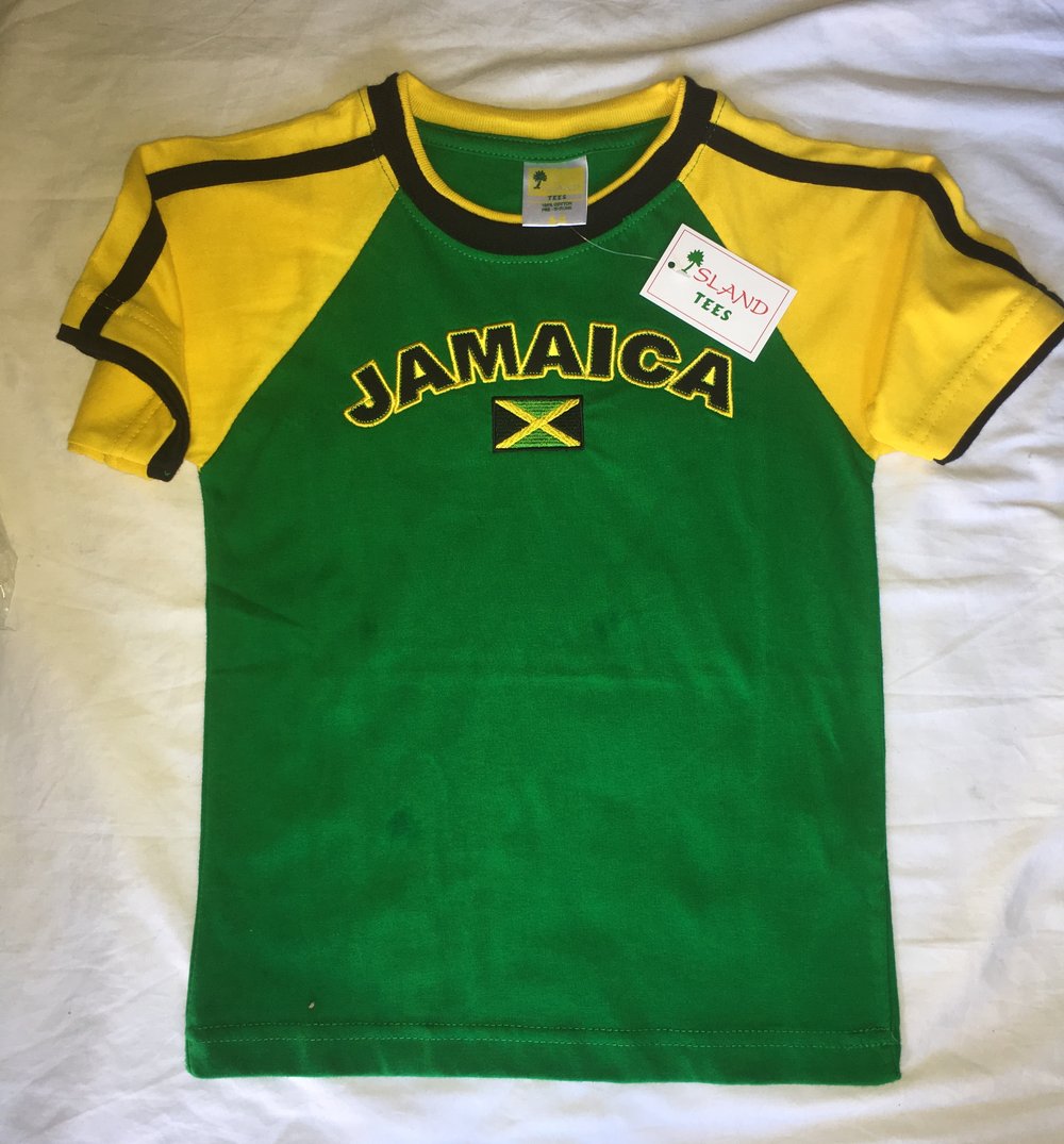 Jamaica Green Boys Shirt