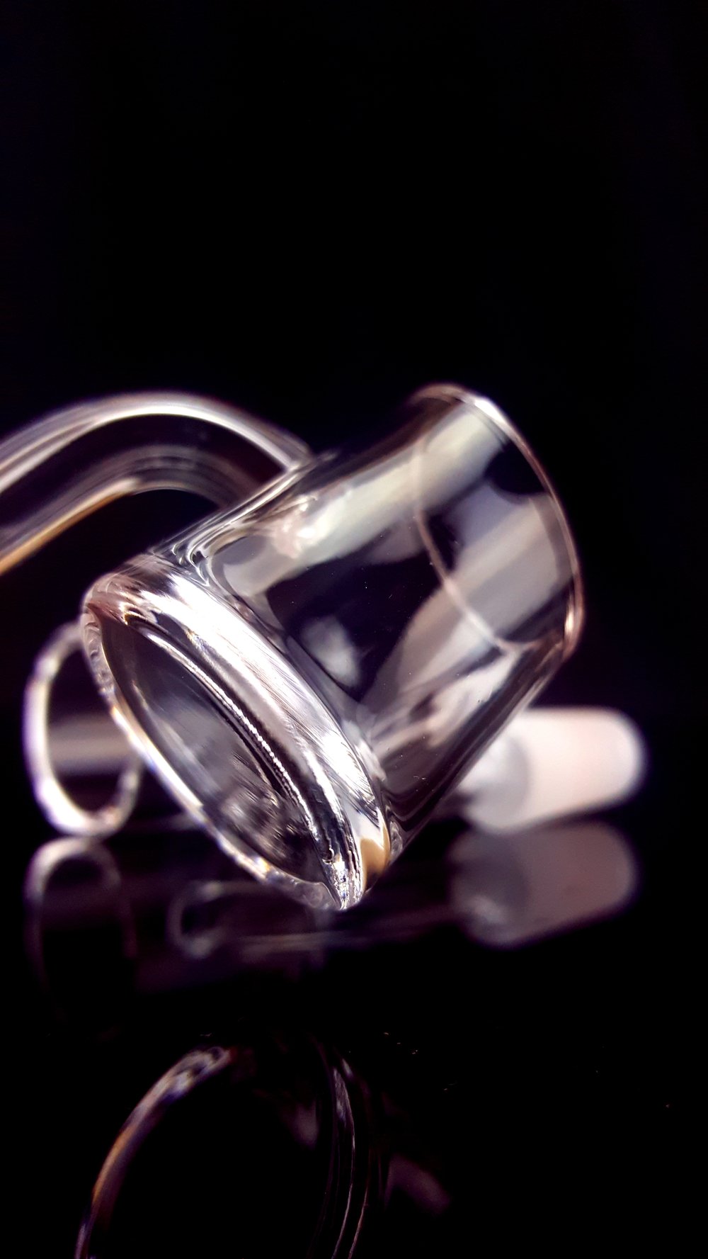 Image of XXL "Glob Drop" Quartz Banger W/ 4mm Thick Bottom