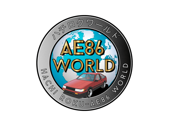 Image of NEW AE86 WORLD Sticker