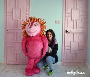 Image of Big Espinete. Plush toy.