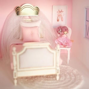 Image of Custom Decorative Bespoke Teeny Tiny Dollhouse Dolls - Made To Order 