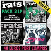 Image 1 of LES RATS Pack 3 LP 