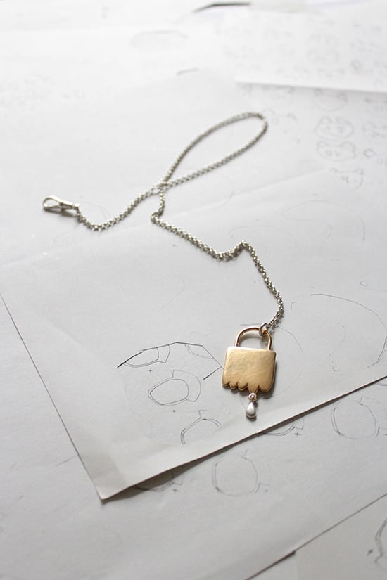 Image of UDDER BAG NECKLACE