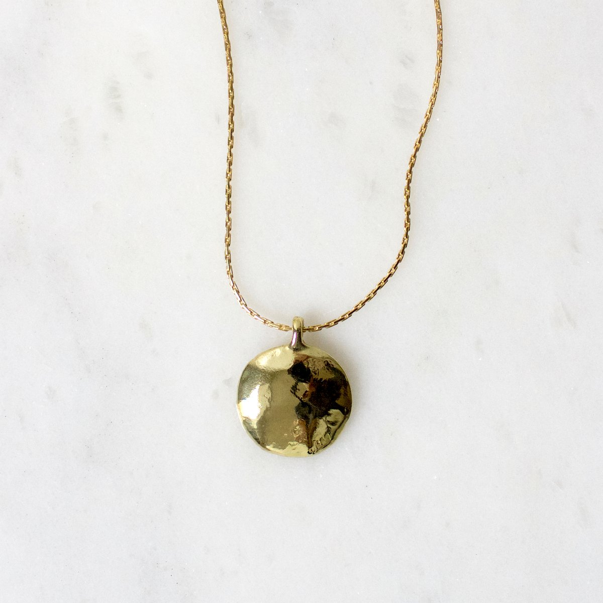 Full Moon Pendant Necklace | DOVECOTE