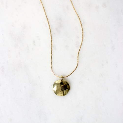 Full Moon Pendant Necklace | DOVECOTE