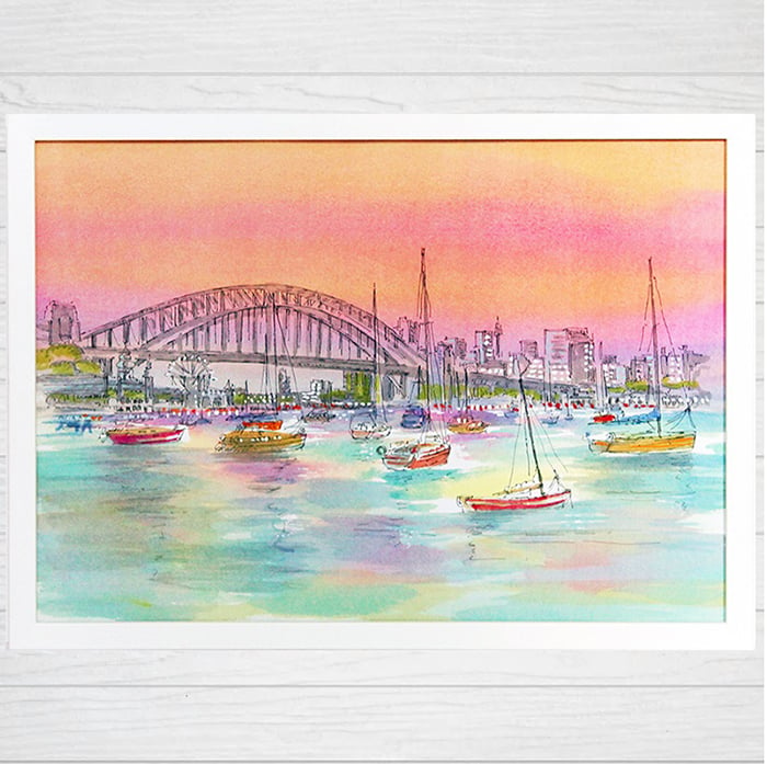 Image of Sydney Harbour Art Print