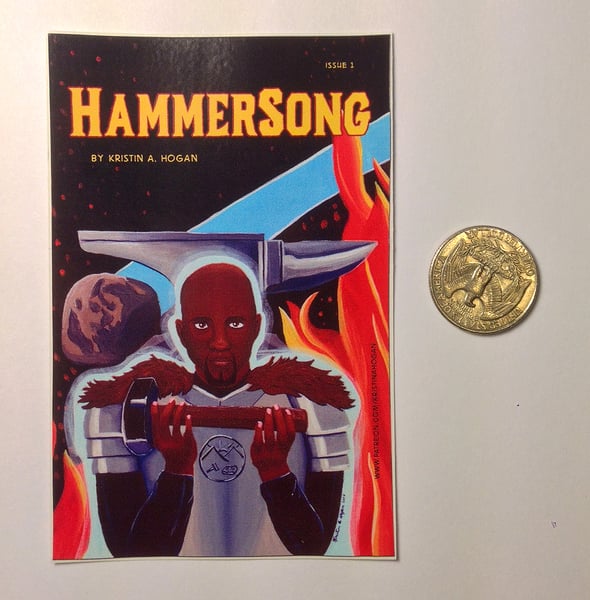 Image of HammerSong Issue One sticker
