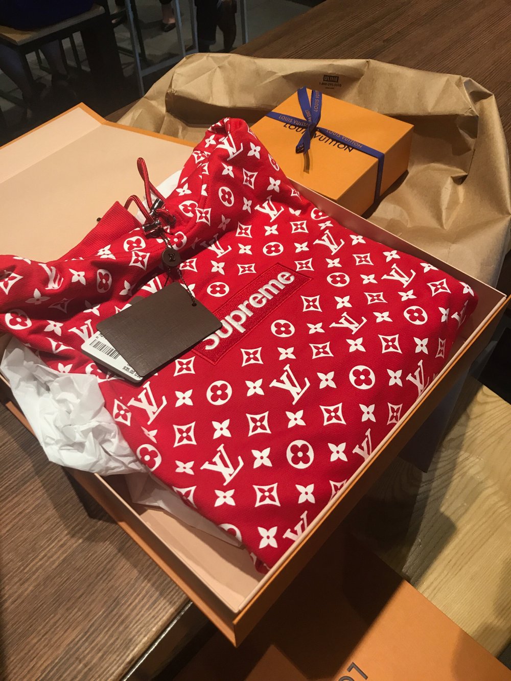 Supreme Box Supreme Hoodie X Louis Vuitton Supreme Jackets Coats