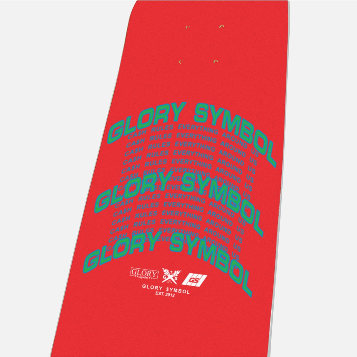 Image of U$ 2012 - SKATEBOARD DECK 8.25"