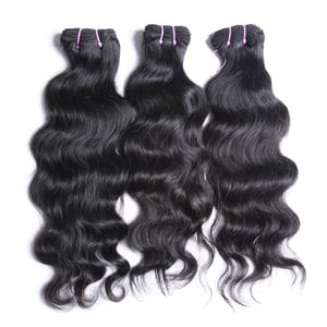 Image of Natural  Wavy Raw Indian Hair