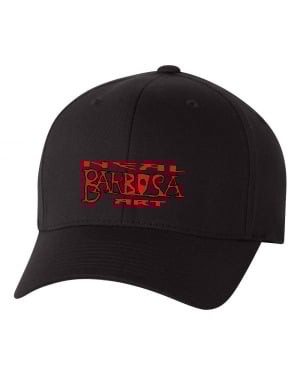 Image of Neal Barbosa art Flexfit hat