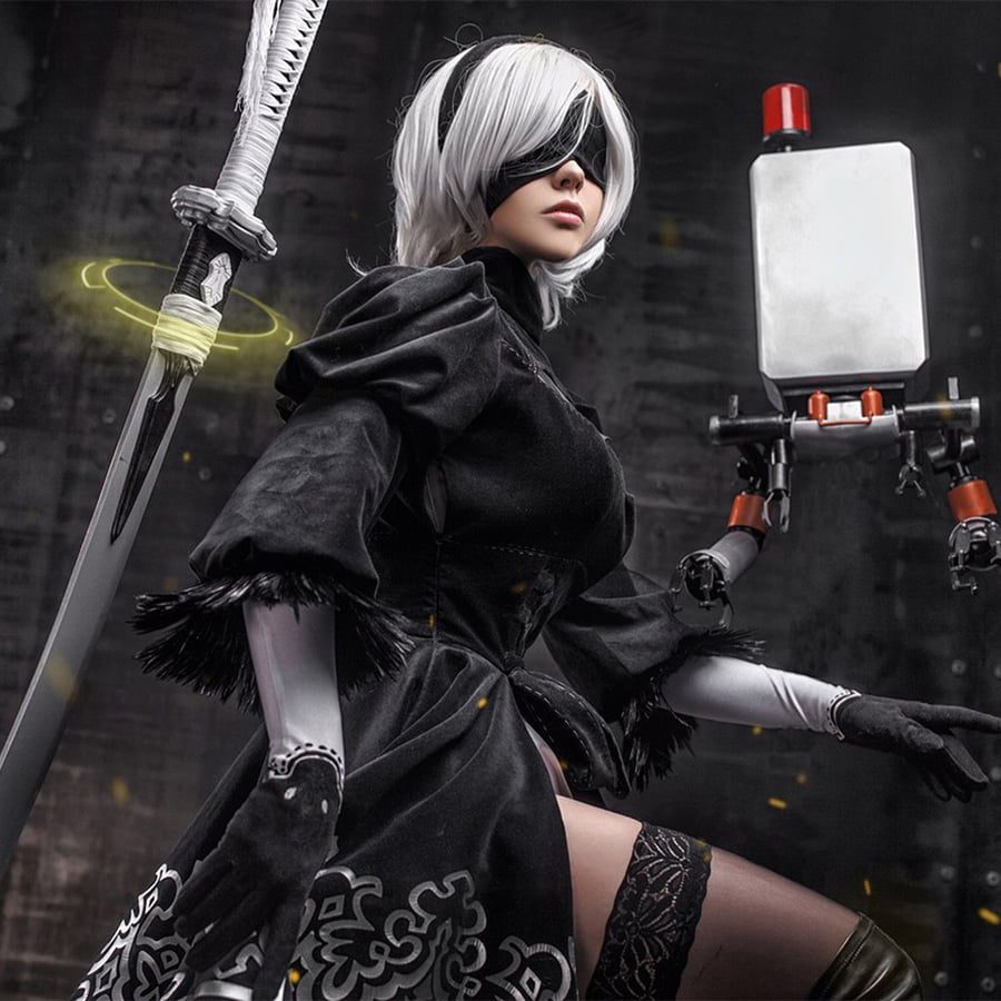 Image of FENIX.FATALIST SIGNED POSTER/PRINT - 2 b #1 NIER AUTOMATA IN STOCK