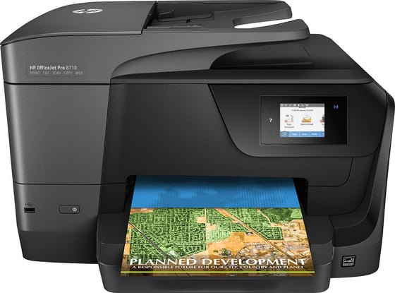 Image of HP - OfficeJet Pro 8710 Wireless All-In-One Instant Ink Ready